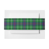 Duncan Scottish Tartan Belly Band Uitnodigingen Wikkel (Voorkant Voorbeeld)