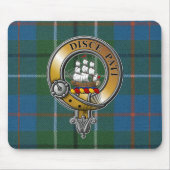 Duncan Tartan & Badge Muismat (Voorkant)