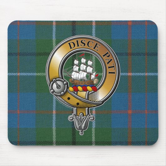 Duncan Tartan & Badge Muismat (Voorkant)