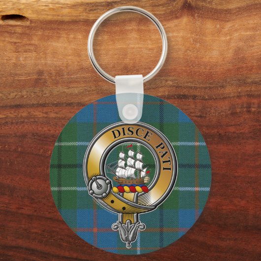 Duncan Tartan & Badge Sleutelhanger (Voorkant)