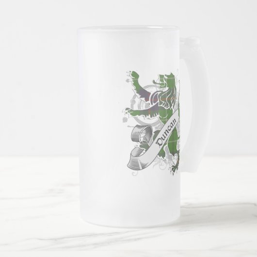 Duncan Tartan Lion Matglas Bierpul (Voorkant rechts)