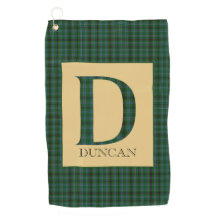Duncan Tartan Monogram D