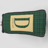 Duncan Tartan Monogram D Golfheadcover (Voorkant)