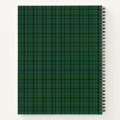 Duncan Tartan Monogram D Notitieboek (Achterkant)