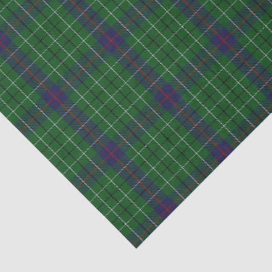 Duncan Tartan Pset Tissue Paper Tissuepapier (Detail)