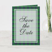 Duncan Tartan Save the Date (Voorkant)