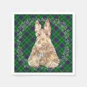 Duncan Tartan Scottie Servetten (Voorkant)