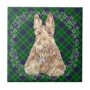 Duncan Tartan Scottie Tegeltje