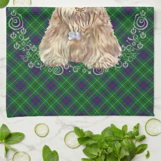 Duncan Tartan Scottie Theedoek (Gevouwen)