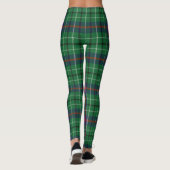 Duncan Tartan Scottish Clan Pset Pattern Leggings (Achterkant)