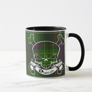 Duncan Tartan Skull Mok