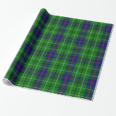Duncan Tartan Wrapping Paper Cadeaupapier (Uitgerold)