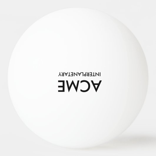 DUNCAN WOODY Ping-Pong Ball (Achterkant)