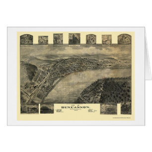 Duncannon, PA Panoramic Map - 1903