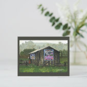 Duncans Mills Barn Mini Collectible Prints Briefkaart (Staand voorkant)