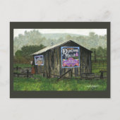 Duncans Mills Barn Mini Collectible Prints Briefkaart (Voorkant)