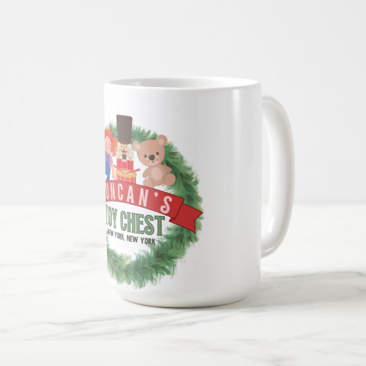 Duncan's Speelgoed Store Christmas Mok (Voorkant rechts)