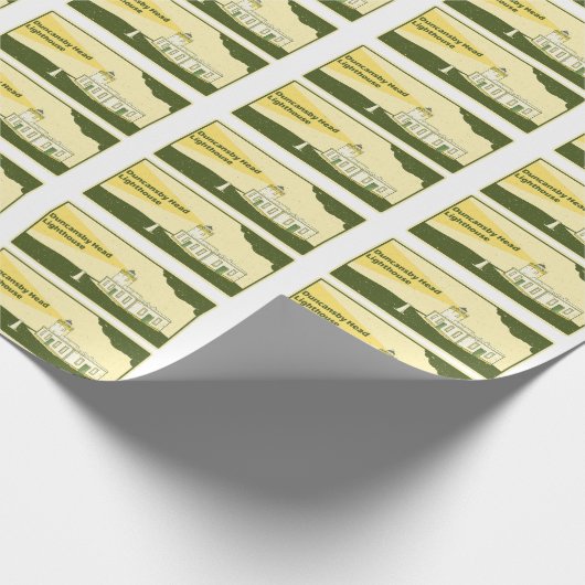 Duncansby Head Lighthouse aan Favorieten toegevoeg Cadeaupapier (Hoek)