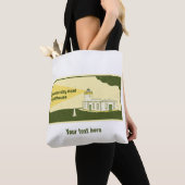 Duncansby Head Lighthouse aan Favorieten toegevoeg Tote Bag (Dichtbij)