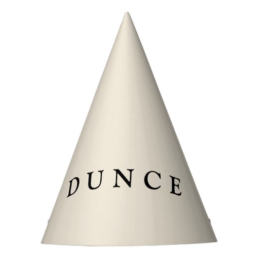 Dunce Pet Feesthoedjes (Voorkant)