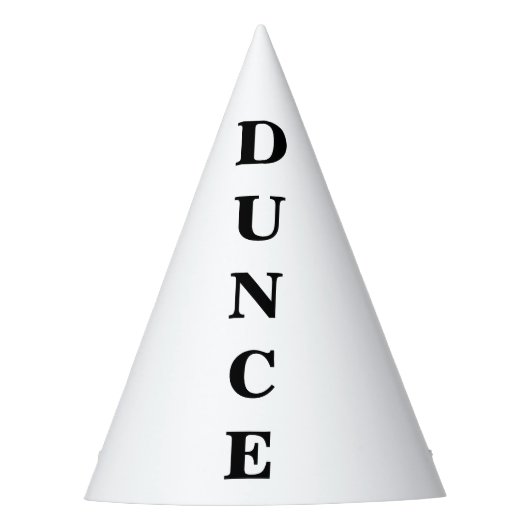 Dunce pet kantoor party humor Party Pet Feesthoedjes (Voorkant)