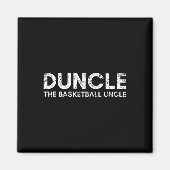 Duncle basketbal oom magneet (Voorkant)