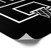 Duncle Fun basketbal oom Poster (Hoek)