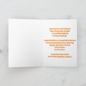 "Dundas Bridge at Sunset" Gefeliciteerde Kaart #2 (Binnen)