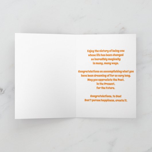 "Dundas Bridge at Sunset" Gefeliciteerde Kaart #2 (Binnen)