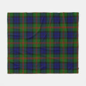 Dundas Plaid Fleece Deken (Voorkant (Horizontaal))