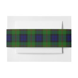 Dundas Scottish Tartan Band Uitnodigingen Wikkel