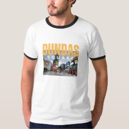 Dundas Square Toronto Iconische bezienswaardigheid T-shirt