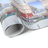 Dundas Street Glasgow Cadeaupapier (Rol Hoek)