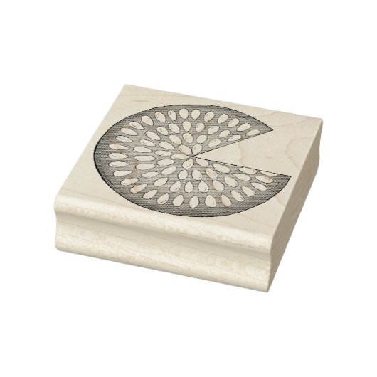 Dundee Cake Scotland Scottish Food Fruit Cake Rubberstempel (Stempel)