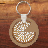 Dundee Cake Scotland Scottish Food Fruit Cake Sleutelhanger (Achterkant)