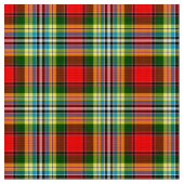 Dundee District Tartan. Stof (Close Up)