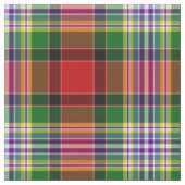 Dundee District Tartan Stof (Close Up)