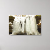 Dundee Herfsten in Winter, Ohio Canvas Afdruk (Voorkant)