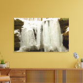 Dundee Herfsten in Winter, Ohio Canvas Afdruk (Insitu (Woonkamer))