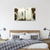 Dundee Herfsten in Winter, Ohio Canvas Afdruk (Insitu (Slaapkamer))