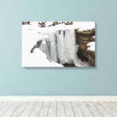 Dundee Herfsten in Winter, Ohio Canvas Afdruk (Insitu (Houten vloer))