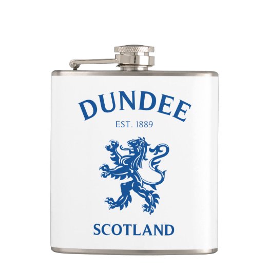 DUNDEE Scotland Heupfles (Voorkant)