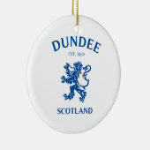 DUNDEE Scotland Keramisch Ornament (Rechts)