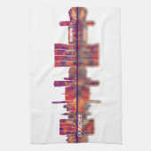 Dundee Scotland Skyline Theedoek (Verticaal)