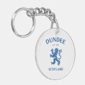 DUNDEE Scotland Sleutelhanger (Voorkant Links)