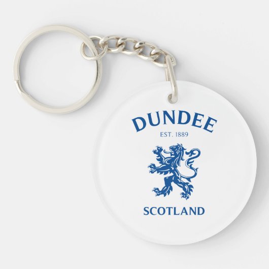 DUNDEE Scotland Sleutelhanger (Voorkant)