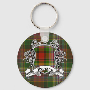 Dundee Tartan Shield Sleutelhanger