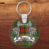Dundee Tartan Shield Sleutelhanger (Voorkant)