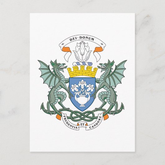Dundee wapenstilstand briefkaart (Voorkant)
