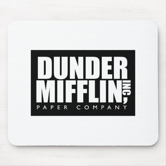 Dunder Mifflin Mousepad Muismat (Voorkant)